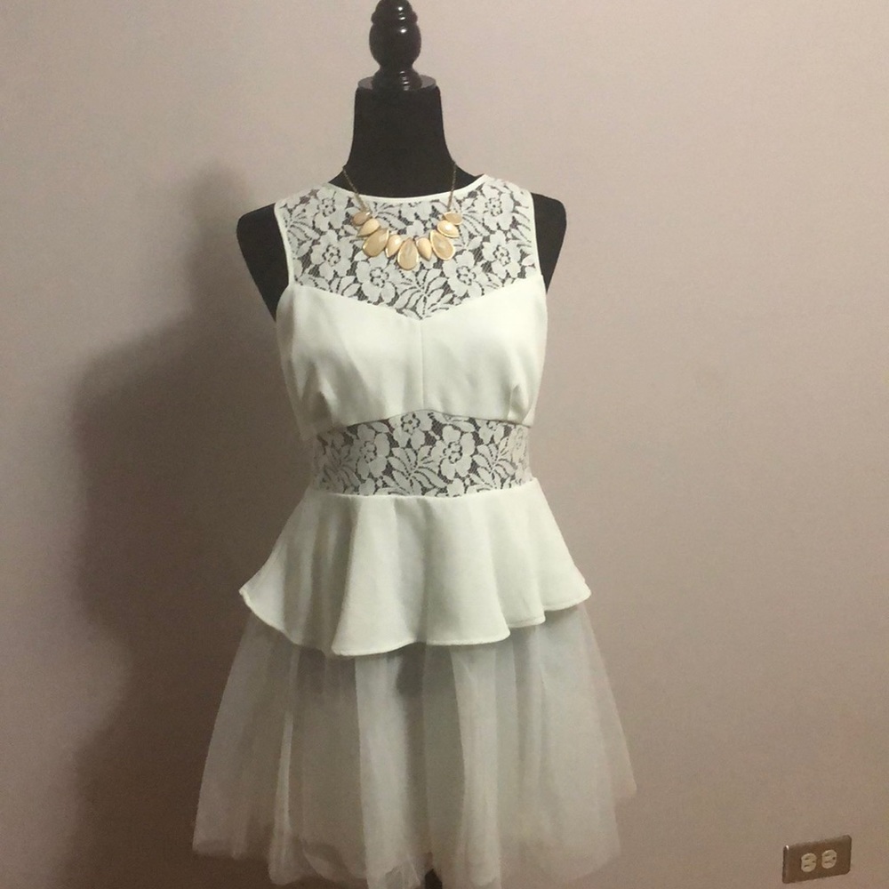 Elegant mint dress